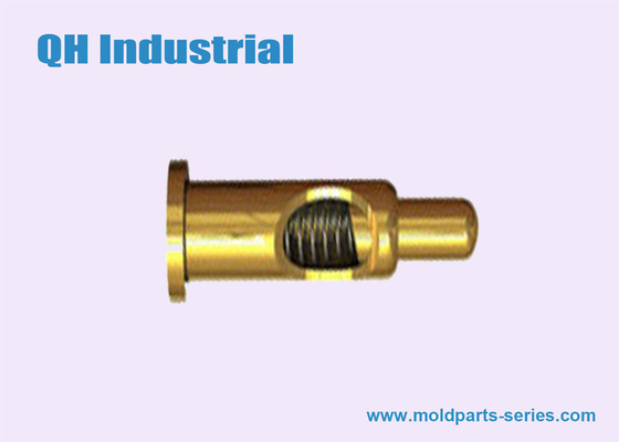 中国 良質SMA SMT SMDの単一のヘッド二重頭部直角Pinのばねの接触真鍮OEM ODM Pogo Pin サプライヤー