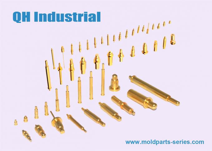 Pogo Pinの真鍮のプランジャー ステンレス鋼のばねは1つのmmから12のmm男女のPogo Pin、OEM Pogo Pinの製造業者を受け入れる